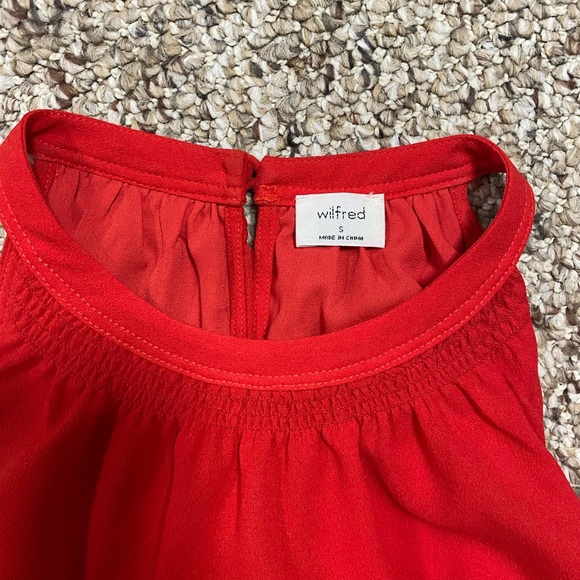 Wilfred Effet Crepe Mini Dress - Small - Picture 9 of 9